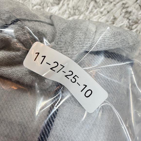 Cloth & Stone Women's Large Plaid Button Down Shirt Anthropologie Gorpcore - Picture 8 of 8